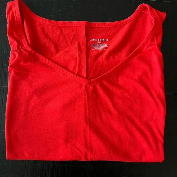 Lane Bryant Plus size v-neck tank - Picture 1 of 7